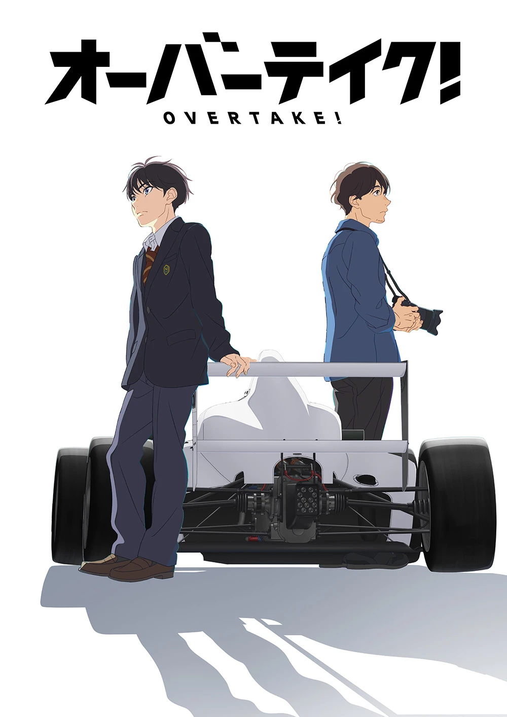 KADOKAWA×TROYCA 原创赛车动画《OVERTAKE！》公开最新视觉海报与追加声优阵容